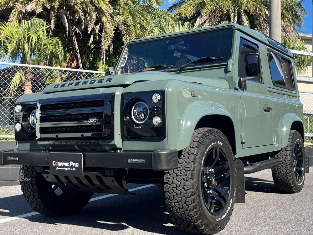 ディフェンダー90　セラミックコーティング（Ceramic Pro 9H）