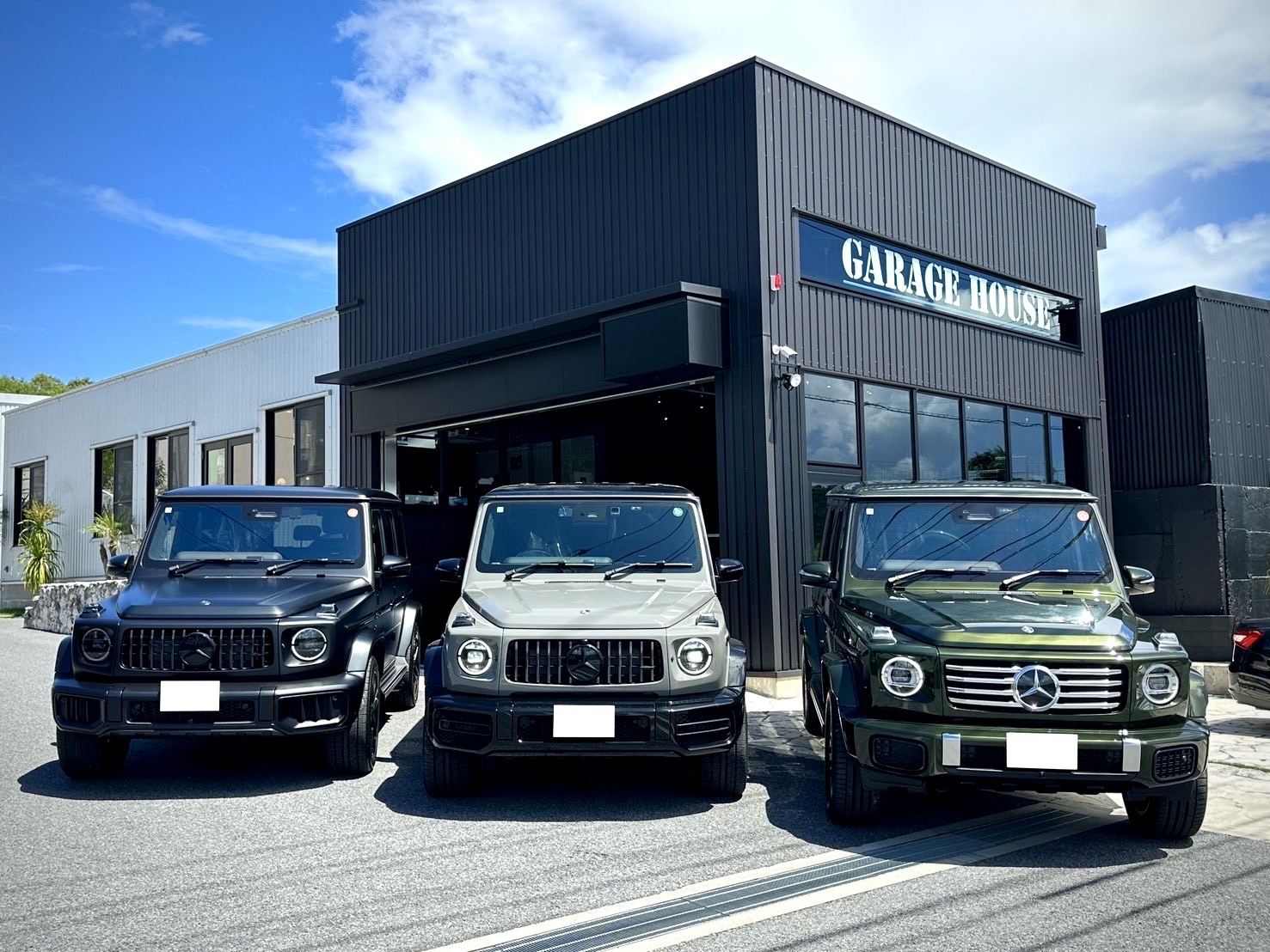 メルセデス・ベンツ G63 ゲレンデ 鈑金塗装（ルーフ傷修理）