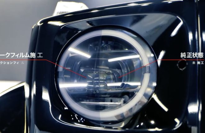 G63ゲレンデ【PPFプロテクションフィルム】ヘッドライト