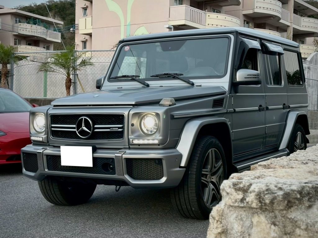 メルセデス・ベンツ Gクラス 板金塗装（純正マット塗装修理）